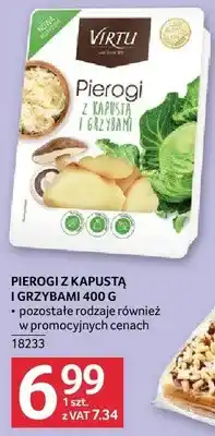 Selgros Pierogi z kapustą i grzybami Virtu oferta