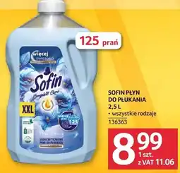 Selgros Płyn do płukania Sofin oferta