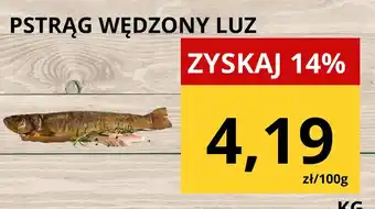 Pstrąg wędzony luz
