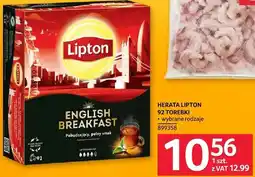Selgros Herbata Lipton English Breakfast oferta