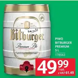 Selgros Piwo Bitburger Premium oferta