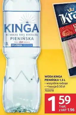 Selgros Woda Kinga Pienińska oferta