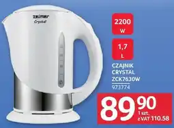 Selgros Czajnik Zelmer CRYSTAL ZCK7630W oferta