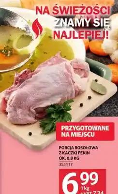 Selgros Porcja rosołowa z kaczki Pekin oferta