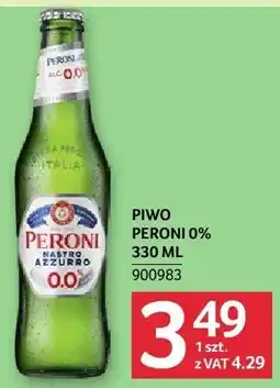 Selgros Piwo Peroni 0% oferta