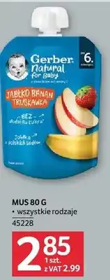 Selgros Mus 80 g Gerber oferta