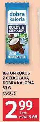 Selgros Baton kokos z czekoladą Dobra Kaloria oferta