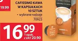 Selgros Kawa w kapsułkach Cafissimo 10 sztuk oferta