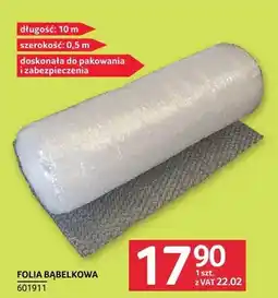 Selgros Folia bąbelkowa oferta
