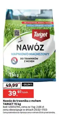Leroy Merlin Nawóz wapniowo-magnezowy do trawników z mchem oferta