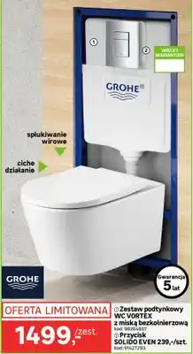 Leroy Merlin Przycisk SOLIDO EVEN oferta