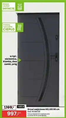 Leroy Merlin Drzwi wejściowe Helios oferta