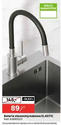 Leroy Merlin Bateria zlewozmywakowa ELASTIC oferta