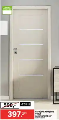 Leroy Merlin Skrzydło pokojowe Vinci cashmere oferta