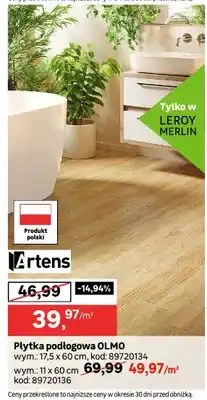 Leroy Merlin Płytka podłogowa OLMO oferta