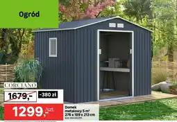 Leroy Merlin Domek metalowy oferta