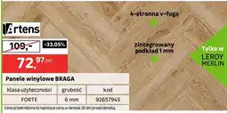 Leroy Merlin Panele winylowe BRAGA oferta