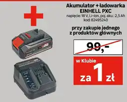 Leroy Merlin Akumulator + ładowarka PXC 18V Li-Ion 2,5Ah oferta