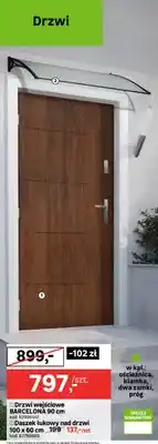 Leroy Merlin Daszek tukowy nad drzwi oferta