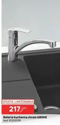 Leroy Merlin Bateria kuchenna chrom GROHE oferta