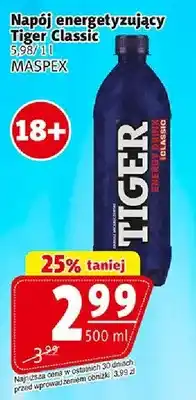 Prim Market Napój energetyzujący tiger classic oferta