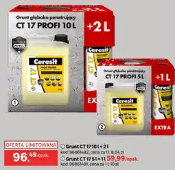 Leroy Merlin Grunt głęboko penetrujący CT 17 Profi oferta