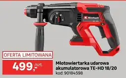 Leroy Merlin Młotowiertarka udarowa akumulatorowa TE-HD 18/20 oferta