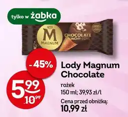 Żabka Lody Magnum Chocolate rożek oferta