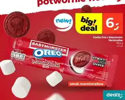 Dealz Ciastka Oreo x Babymonster Marshmallow smak marshmallow oferta