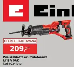 Leroy Merlin Piła szablasta akumulatorowa Li 18 V OAK oferta