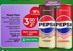 Żabka Napój Pepsi różne rodzaje Cream Soda, Strawberries 'N' Cream oferta