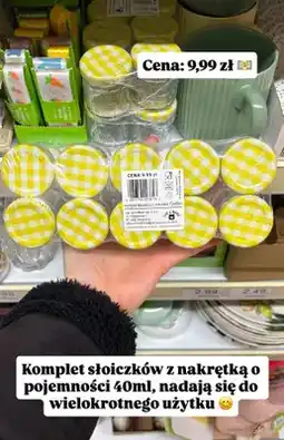 Dino Komplet słoiczków z nakrętką 10-pak oferta