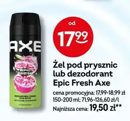 Żabka Żel pod prysznic lub dezodorant Epic Fresh oferta