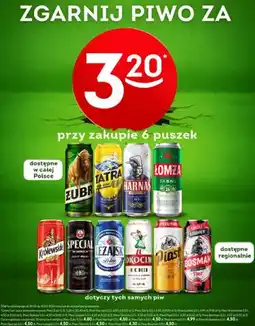 Żabka Piwo Bosman oferta