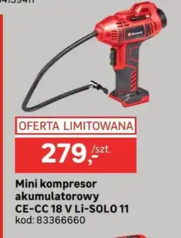 Leroy Merlin Mini kompresor akumulatorowy CE-CC 18 V Li-SOLO 11 oferta