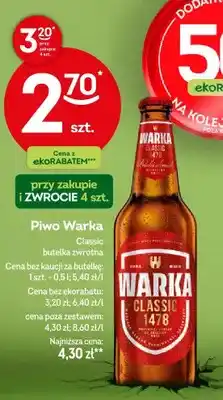 Żabka Piwo Classic oferta