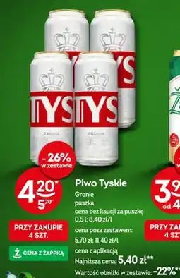 Żabka Piwo Gronie puszka oferta