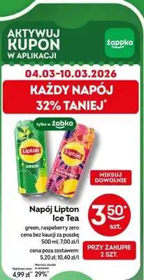 Żabka Napój Ice Tea green oferta