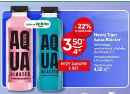 Żabka Napój Tiger Aqua Blaster różne rodzaje oferta