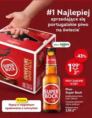 Piwo Super Bock butelka bezzwrotna