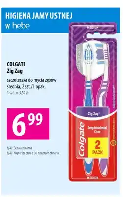 Hebe Szczoteczka do mycia zębów średnia Zig Zag oferta