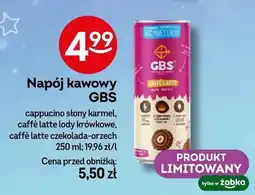 Żabka Napój kawowy cappucino słony karmel, caffè latte lody krówkowe, caffè latte czekolada-orzech oferta