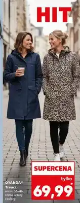 Kaufland Płaszcz trencz różne wzory i kolory oferta