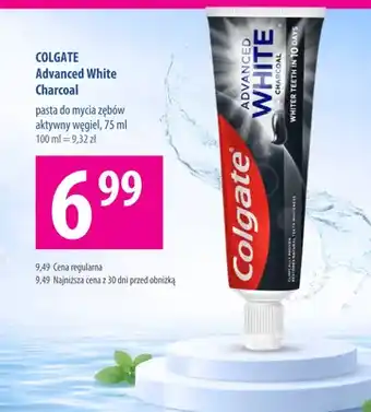 Pasta do mycia zębów Advanced White Charcoal aktywny węgiel