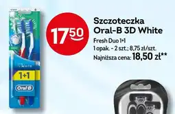Żabka Szczoteczka 3D White Fresh Duo 1+1 oferta