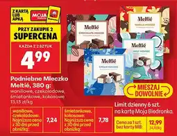 Biedronka Podniebne mleczko waniliowe oferta