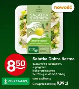 Żabka Sałatka supergreen z quinoa guacamole z kurczakiem, high protein oferta