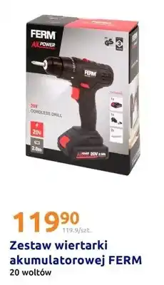 Action Zestaw wiertarki akumulatorowej oferta