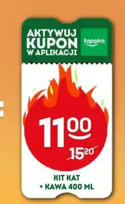 Żabka Kit Kat + kawa 400 ml oferta