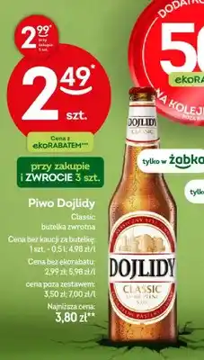 Żabka Piwo Classic oferta
